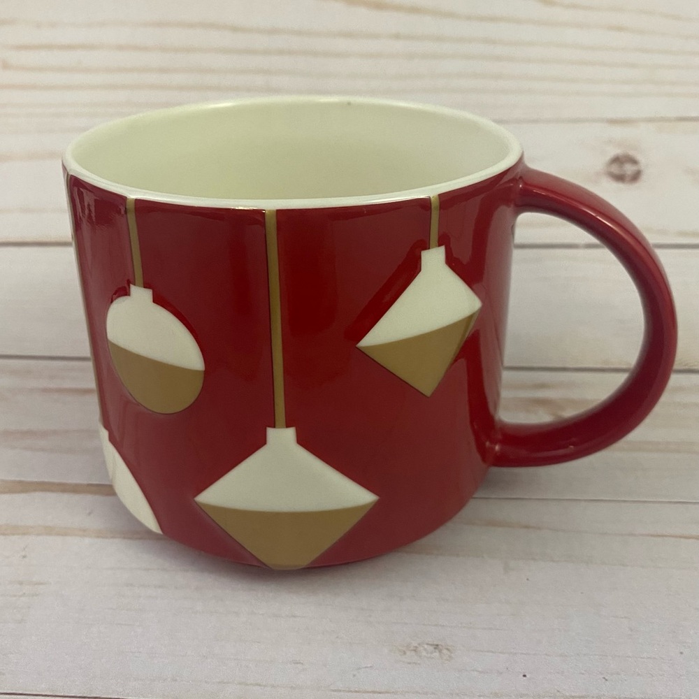 Starbucks 2012 Christmas Mug Ornaments Holiday Coffee Mug 14oz Cup
